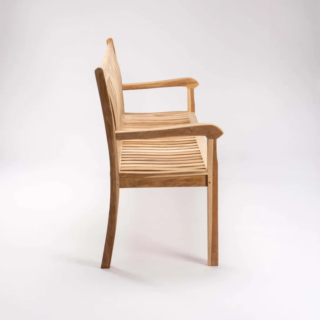 Uranus Teak 3 Seater Bench