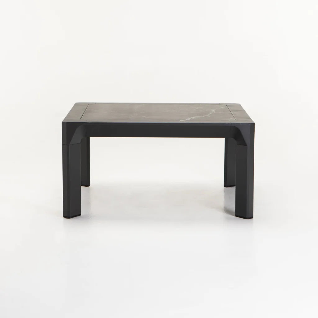 Luna 80x80cm Stone Top Outdoor Coffee Table