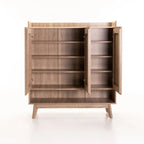 Nihama Shoe Cabinet - Oak