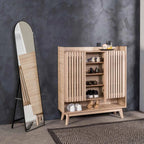 Nihama Shoe Cabinet - Oak