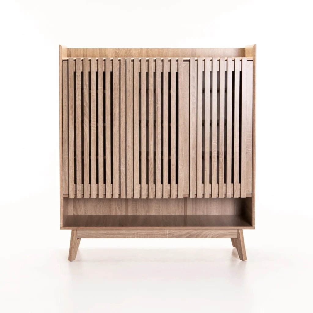 Nihama Shoe Cabinet - Oak