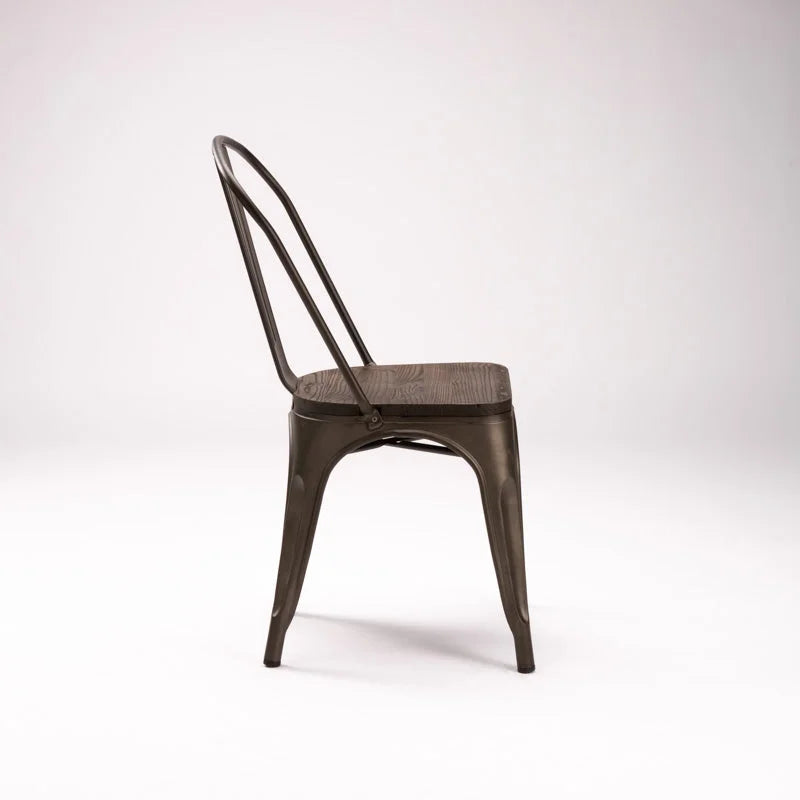 Wageng Dining Chair With Wood - Rustic