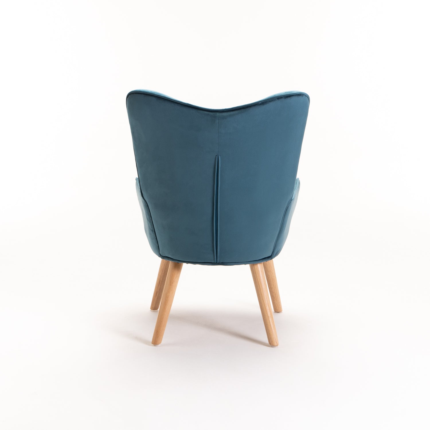 Rosie Velvet Chair - Blue