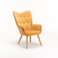Rosie Velvet Chair - Mustard