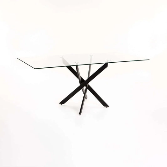 Eden Glass Top Dining Table