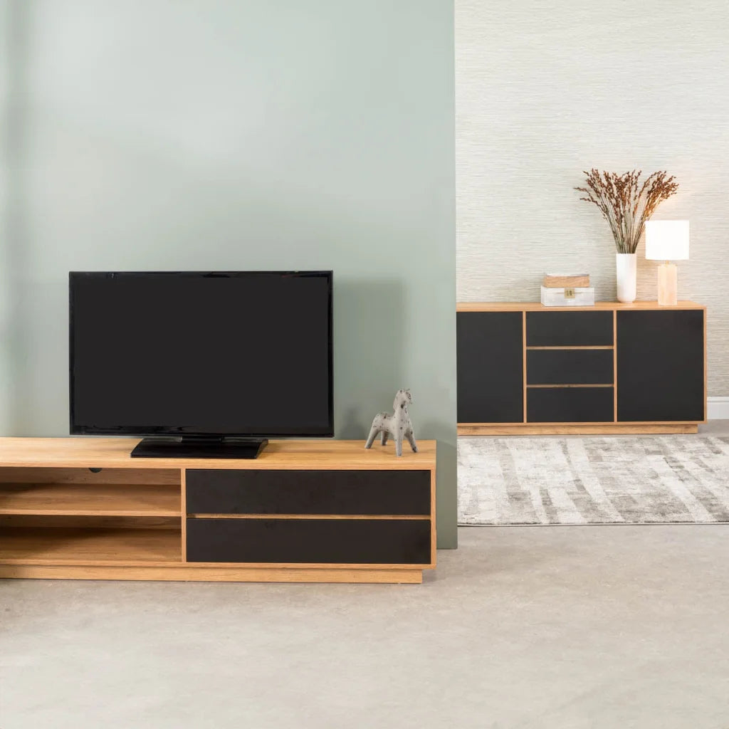 Jicama 2 Door 3 Drawer Sideboard - White