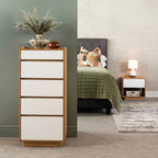 Seraphim 5 Drawer Chest - White