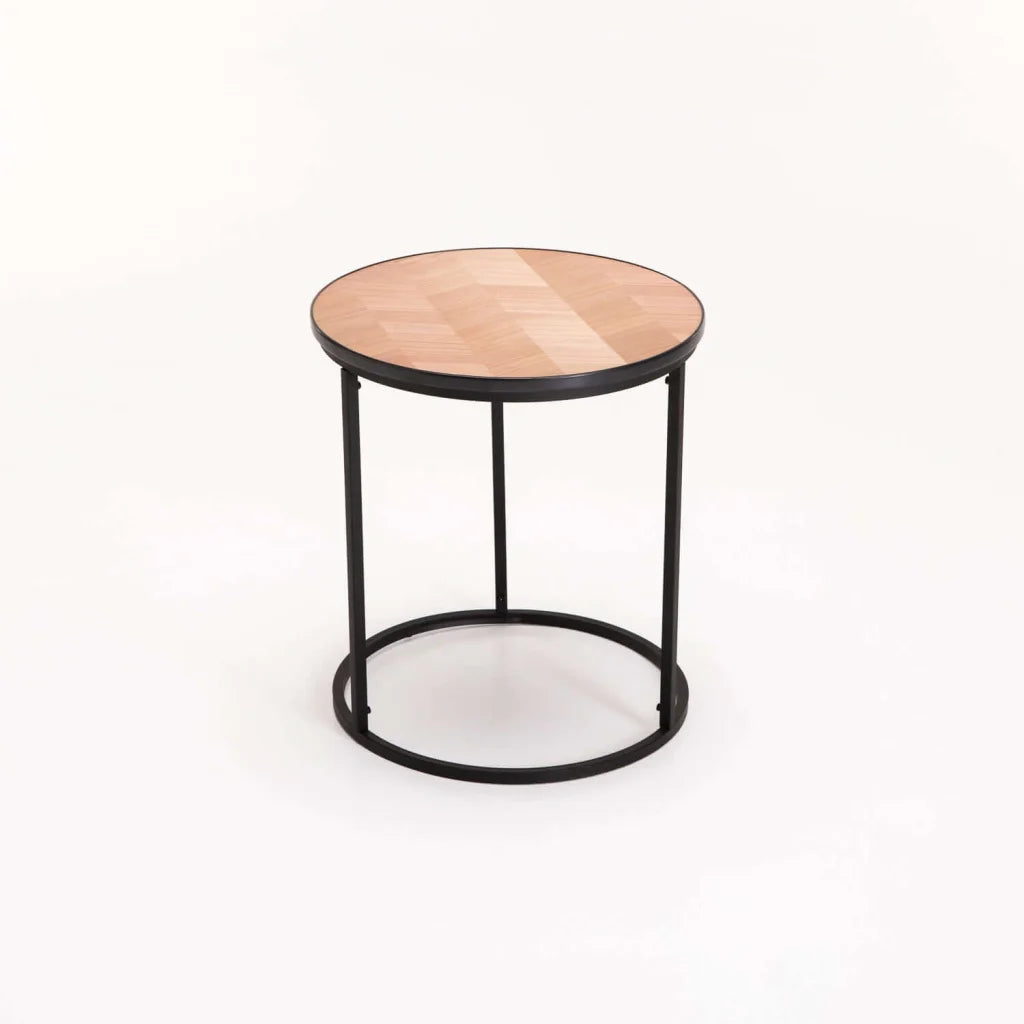 Kia Brown set of 2 Tables