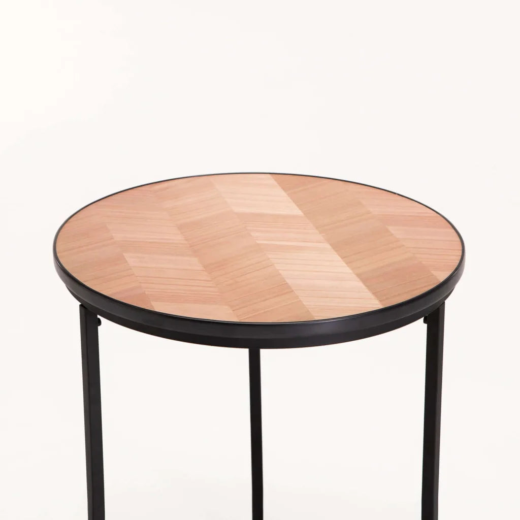 Kia Brown set of 2 Tables