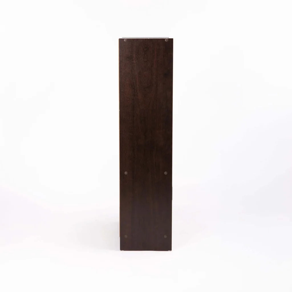Rampu 2 Door 3 Shelf Bookcase - Wenge