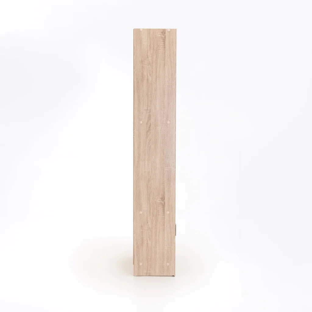 Rampu 2 Door 4 Shelf Bookcase - Oak