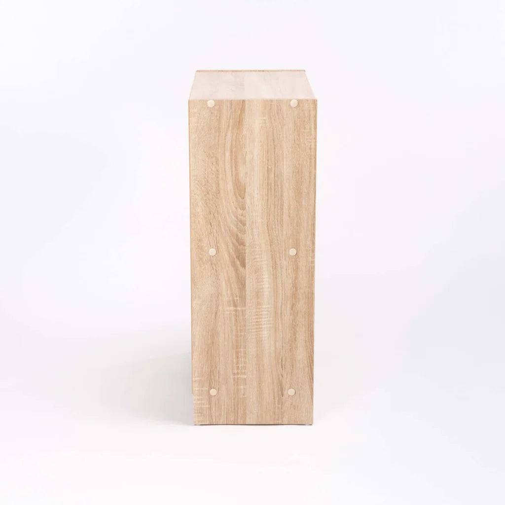 Rampu 2 Shelf Bookcase - Oak