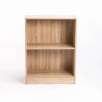 Rampu 2 Shelf Bookcase - Oak