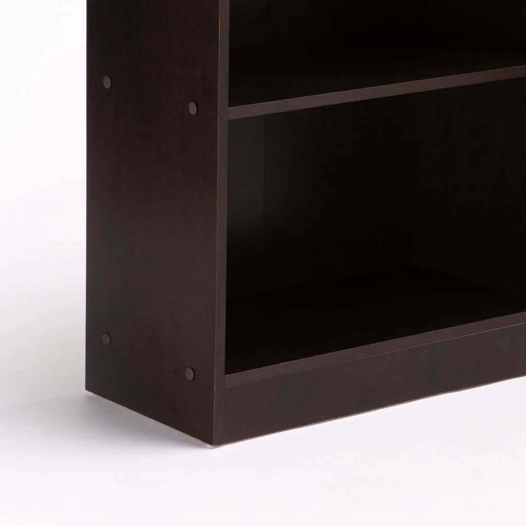 Rampu 2 Shelf Bookcase - Wenge