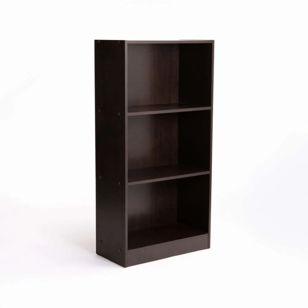 Rampu 3 Shelf Bookcase - Wenge