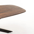 Sissa Danish Oval Solid Wood Dining Table - Brown - 8 Seater