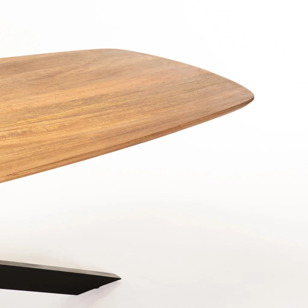 Sissa Danish Oval Solid Wood Dining Table - Magnolia - 10 Seater