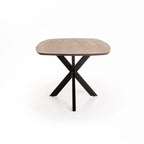 Sissa Danish Oval Solid Wood Dining Table - Brown - 8 Seater