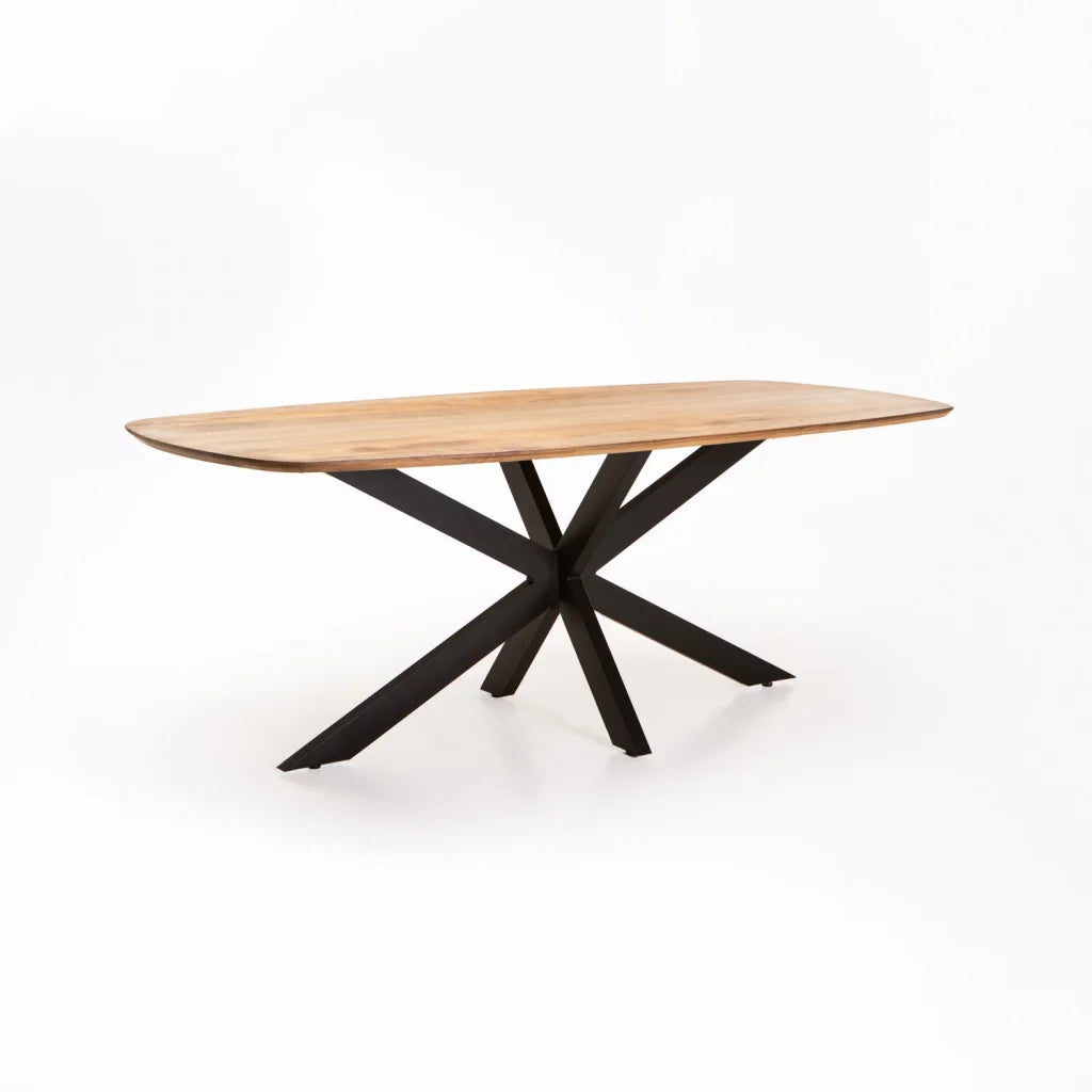 Sissa Danish Oval Solidwood Dining Table