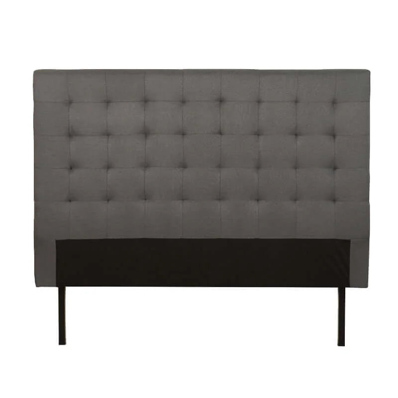 Rabbu Fabric Headboard - Grey - Queen
