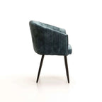 Patiza Deluxe Velvet Dining Chair - Teal