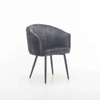 Patiza Deluxe Velvet Dining Chair - Grey