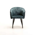 Patiza Deluxe Velvet Dining Chair - Teal