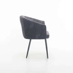 Patiza Deluxe Velvet Dining Chair - Grey