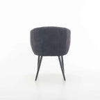 Patiza Deluxe Velvet Dining Chair - Grey