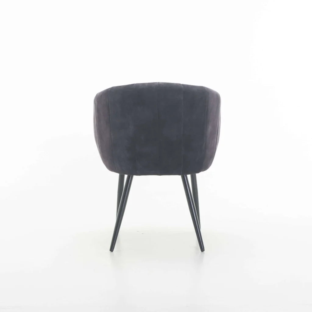 Patiza Deluxe Velvet Dining Chair - Grey