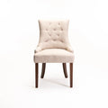 Kia Bloom Fabric Dining Chair - Cream