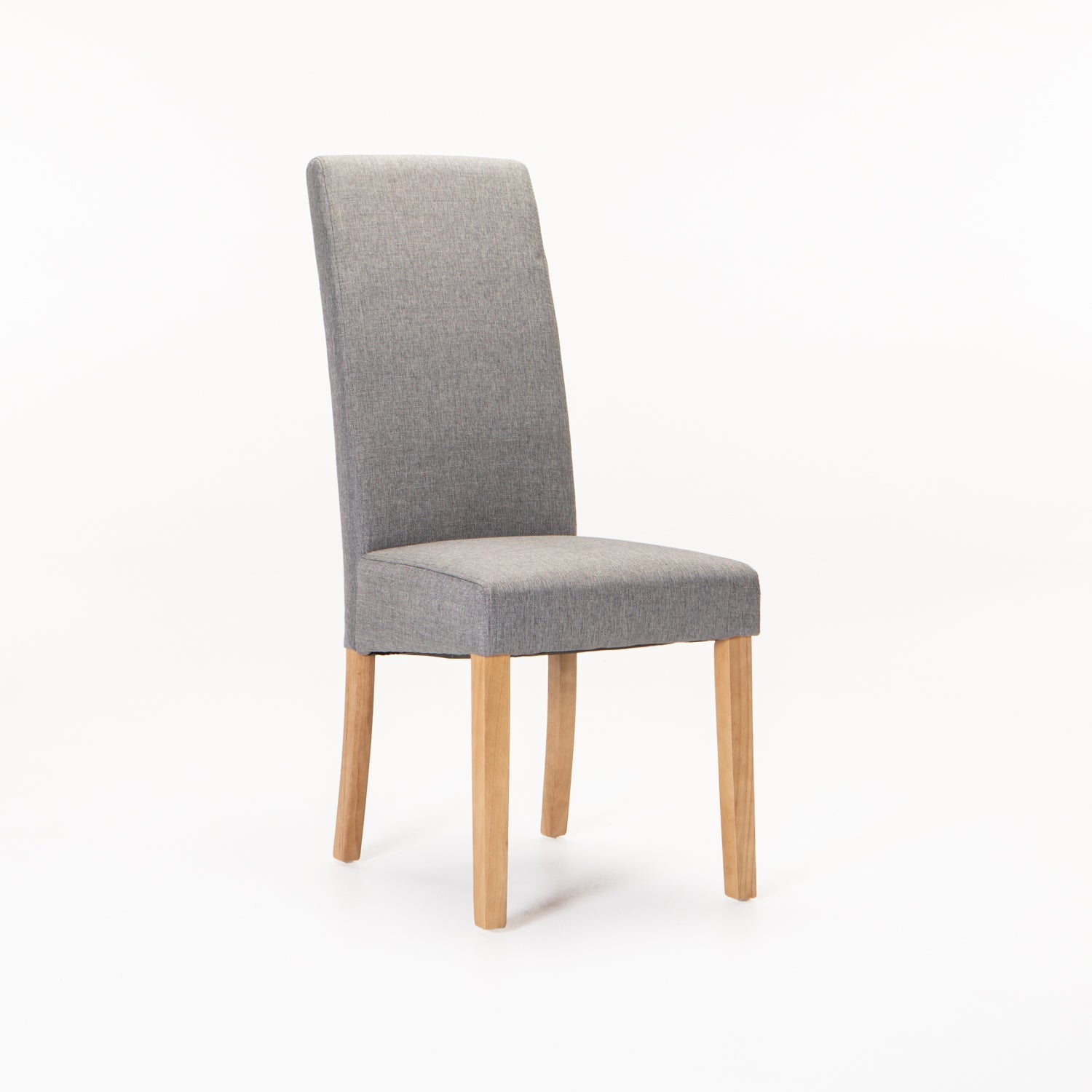 Pappa Deluxe Fabric Dining Chair - Grey