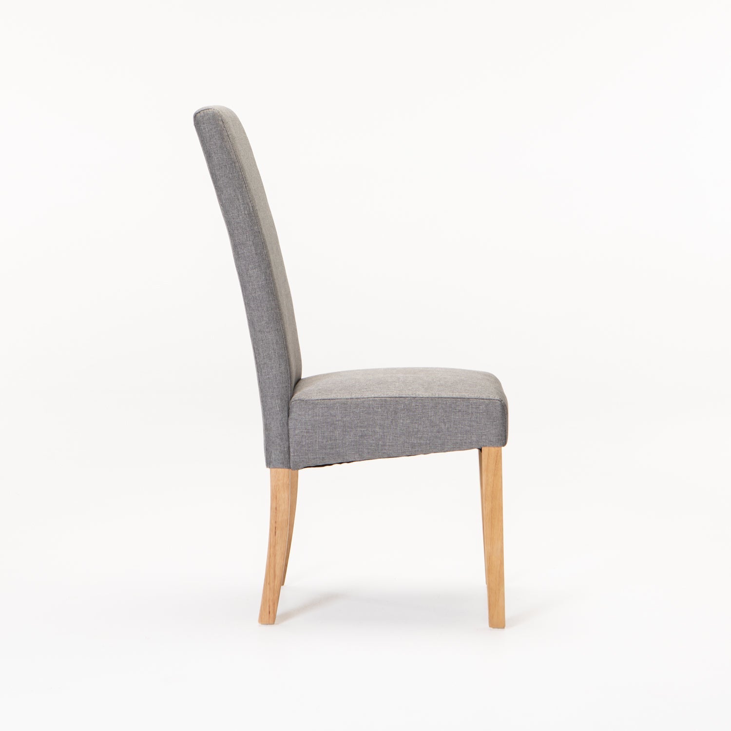 Pappa Deluxe Fabric Dining Chair - Grey