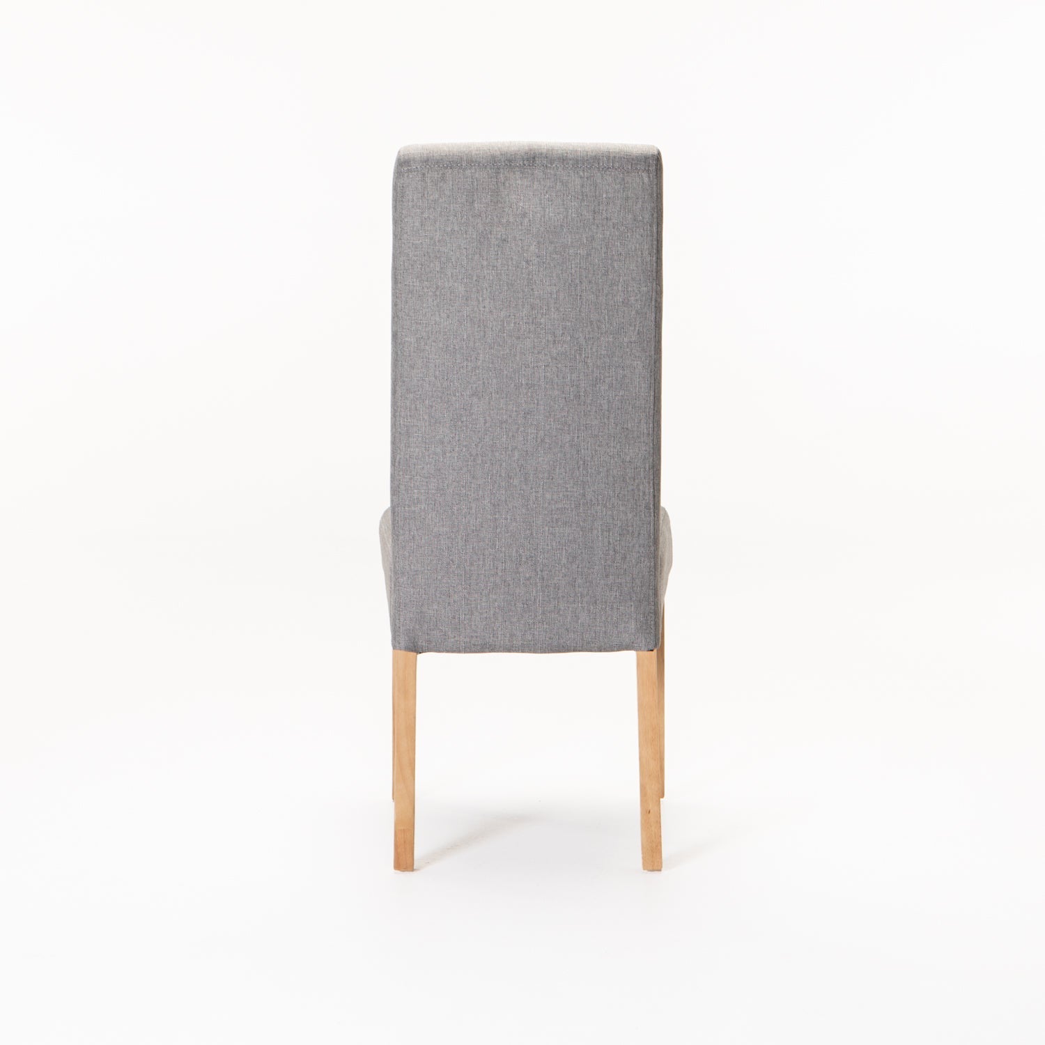 Pappa Deluxe Fabric Dining Chair - Grey