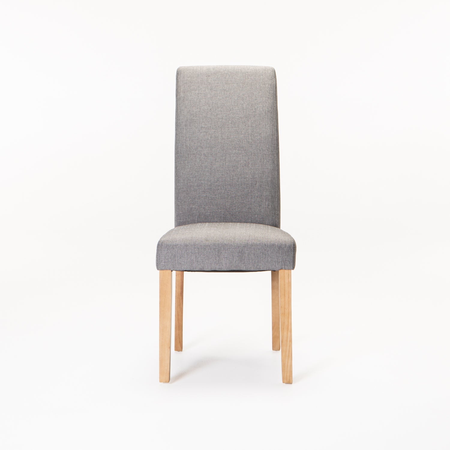 Pappa Deluxe Fabric Dining Chair - Grey