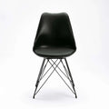 Milah Black leg Dining Chair