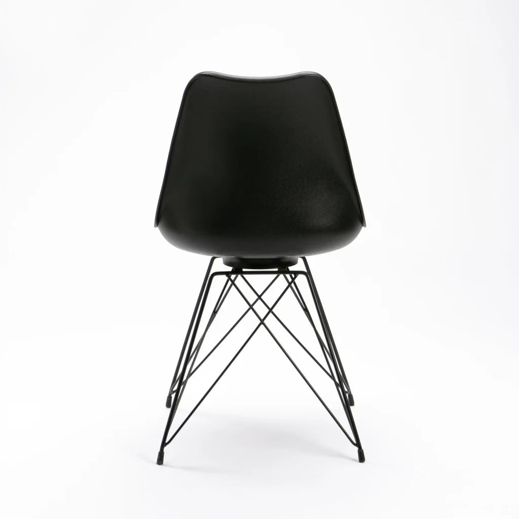 Milah Black leg Dining Chair