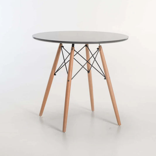 Andy Round Table - Wooden Leg