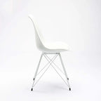 Rute White Leg Dining Chair
