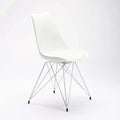 Rute White Leg Dining Chair