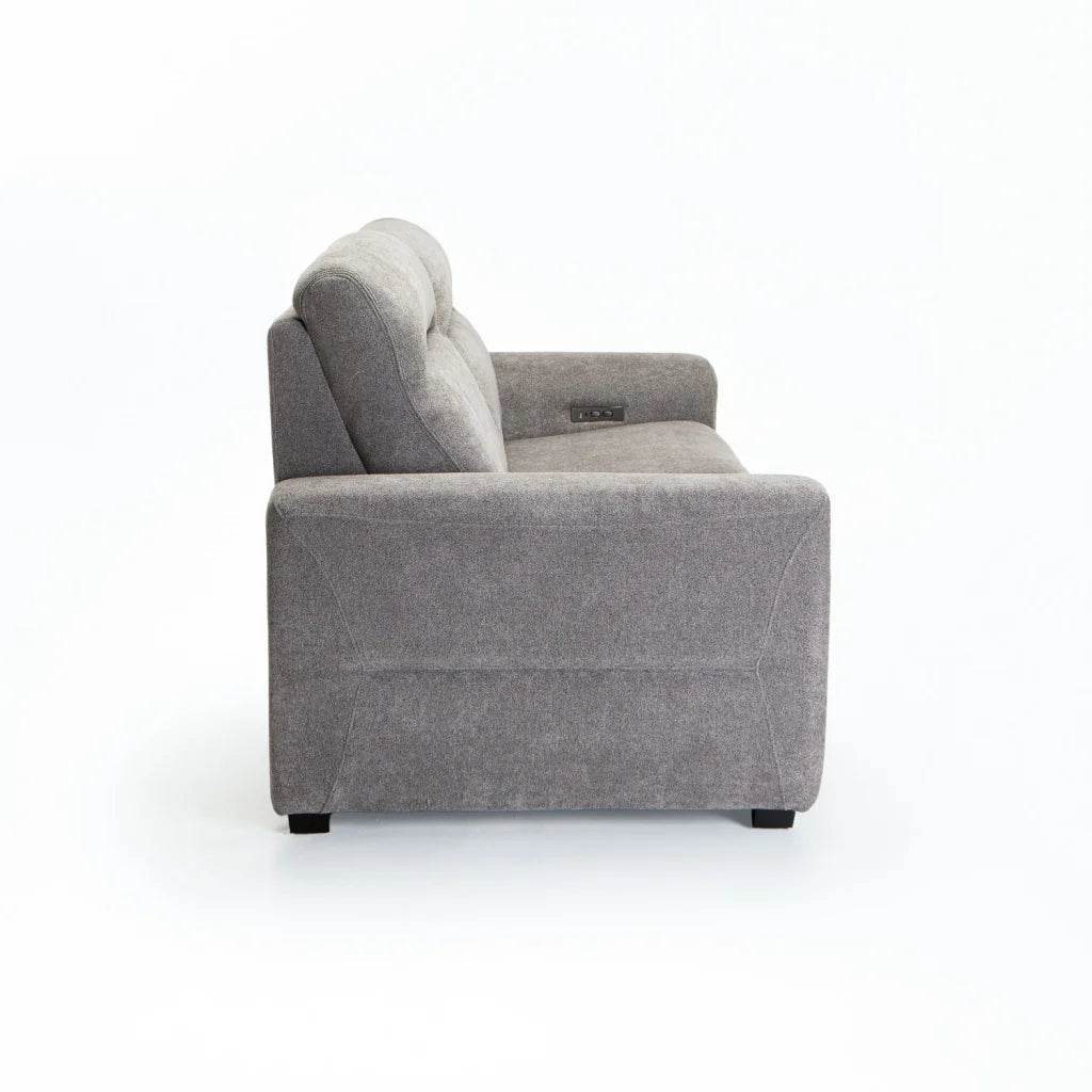 Canaka Fabric Electric Power 3 Seater Recliner