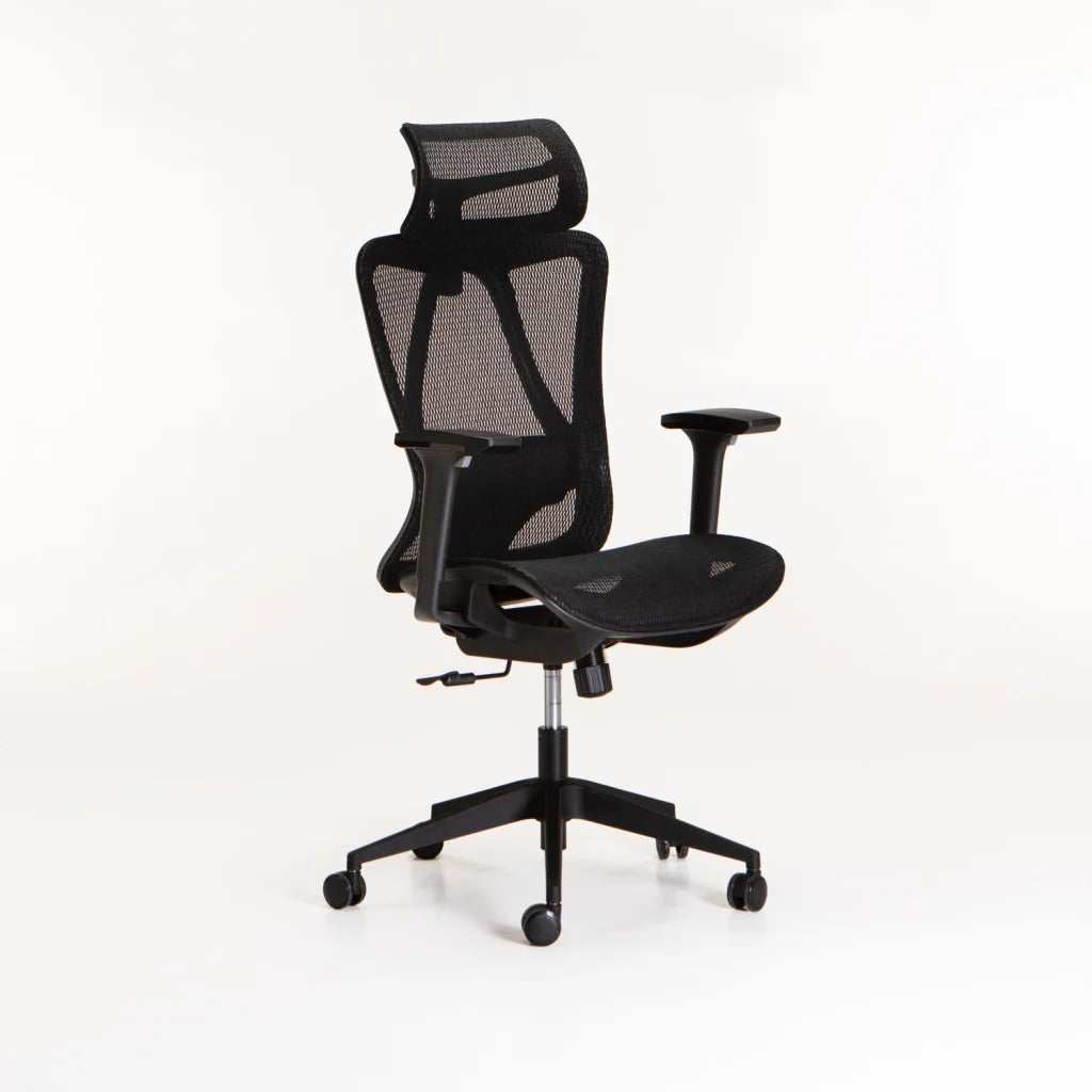 Lean Executive Luxury Office Chair 360m - Black