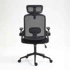 Lint Ergonomic Office Chair with Headrest AH612 - Black
