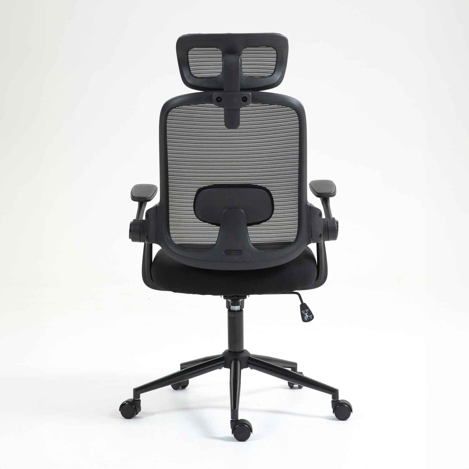 Lint Ergonomic Office Chair with Headrest AH612 - Black