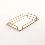 Calliope Rectangle Set of 2 Mirror Trays