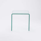 Clear Flute Reagul Glass Table