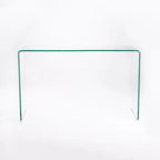 Clear Flute 125x40cm 12mm Tempered Glass Console