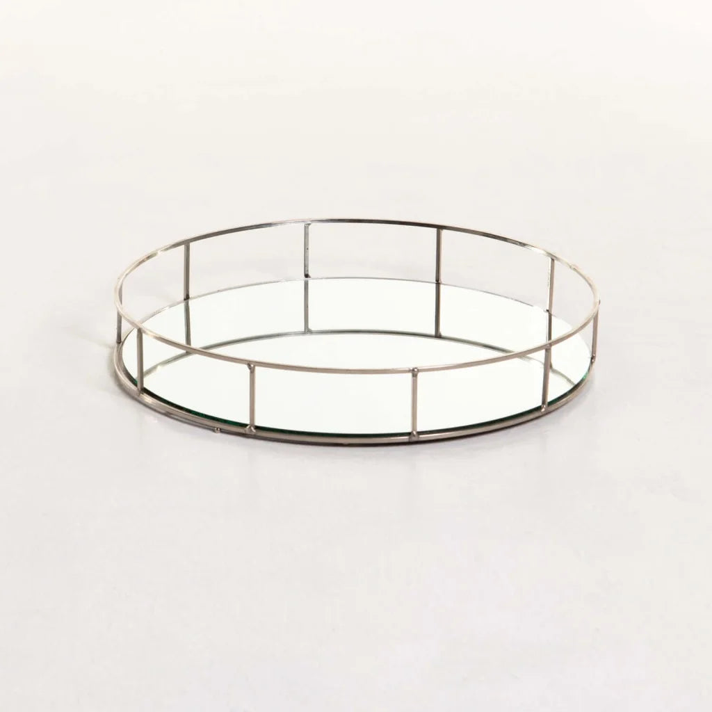 Celeste Set Of 2 Mirror Trays