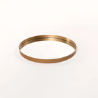 Dahlia Round Set Of 3 Mirror Trays