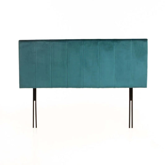 Rankin Velvet Headboad - Teal - Queen
